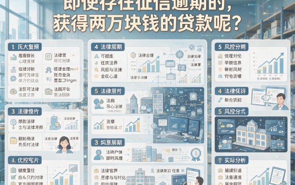 征信有逾期还能从哪里贷款2万元?紧急用钱必看的正规渠道解析