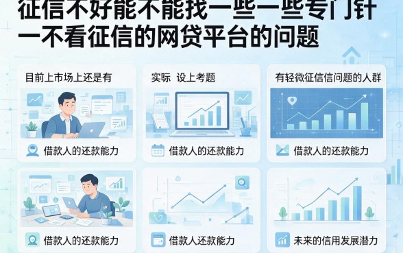 适合黑户5个不查征信的网贷平台盘点，借6000元征信要求不高口子深度剖析