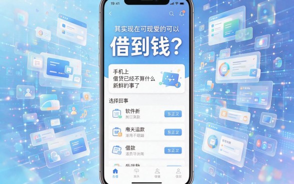 2026最新实测!怎么从手机软件上边借钱?这5个正规渠道速度收藏