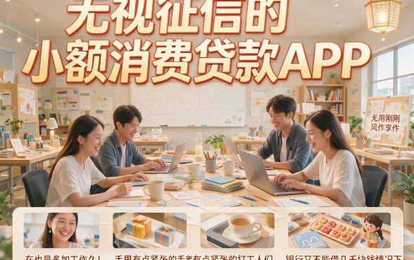 征信不好也能借！这5个无视征信的小额消费贷款app，2026年急用2000元真心给力