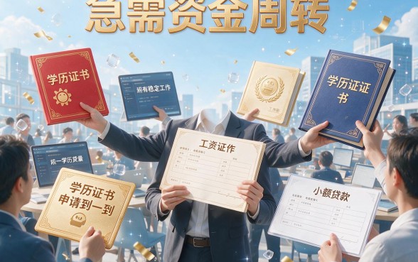 稳了！2026凭学历工资卡贷款口子大盘点，这5个平台人人1000秒批到账