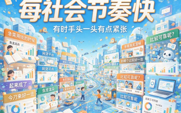 2026最新推荐！网贷哪些口子好借？这5个2500额度要求低、下款省心