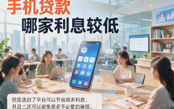 手机贷款哪个利息低点好？精选5个快速小额借钱正规平台