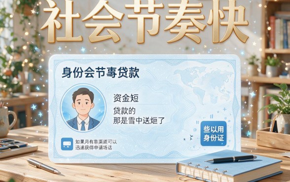 2026年凭身份证贷款软件哪个好？这5个用身份证借30000的平台审批快用过都说靠谱