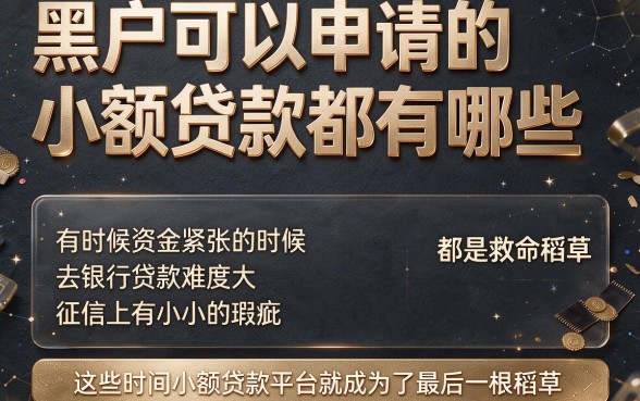 适合黑户5月最新小额贷款盘点，这5个无视征信的借钱APP，黑户也能轻松借到2500