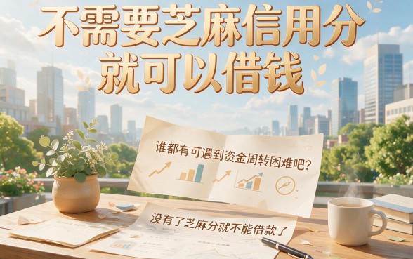 不用芝麻信用分也能贷！这5个借7000的口子对芝麻分要求不高，亲测好用