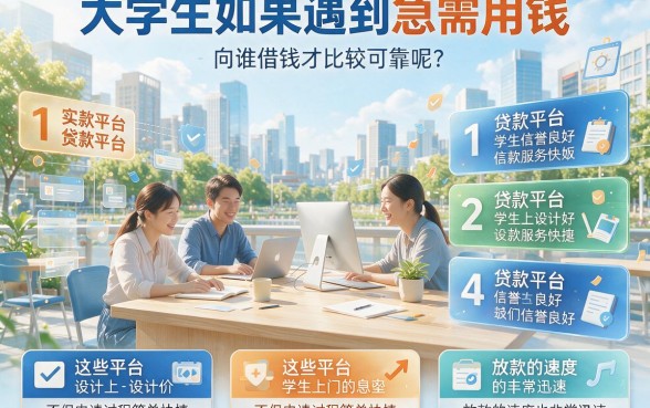 大学生必看!哪个大学生贷款平台好下款?4月精选这5个3000元要求不高的借款口子