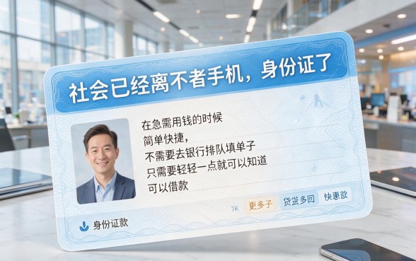 2026最新盘点！这5个凭手机和身份证快速借钱的APP，下款超容易