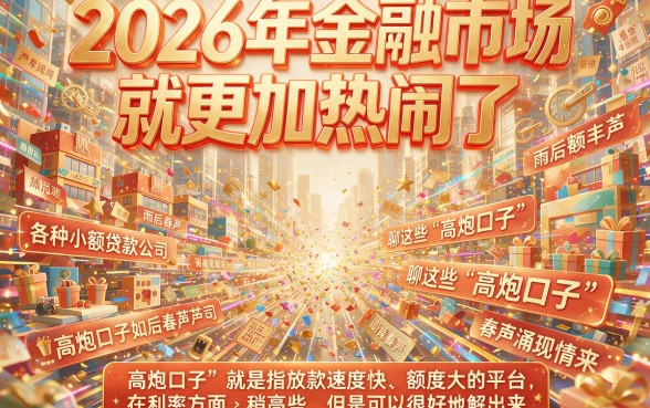 2026年最新高炮口子速存！这5个3000借款口子对征信要求不高，2026年广受认可
