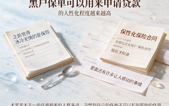 黑户保单贷款口子2026最新盘点：这5个凭保单秒下4500元，应急必看！