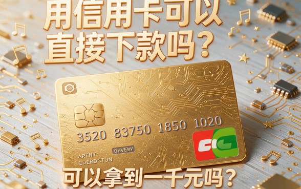 有信用卡必下1000！2026这5个凭信用卡下款的口子，包批包到账