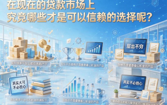 2026年重要发现！贷款看公积金不看？这5个借3000的口子直接无视公积金