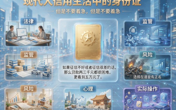 征信黑了、征信不好、征信烂了,急需贷两千元或5万到底去哪能贷?真相全面拆解!