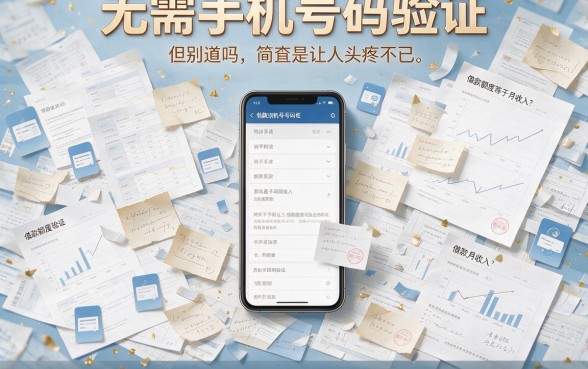 2026最新解密！借款不用手机号平台有哪些？网贷哪个不用手机号一文讲透