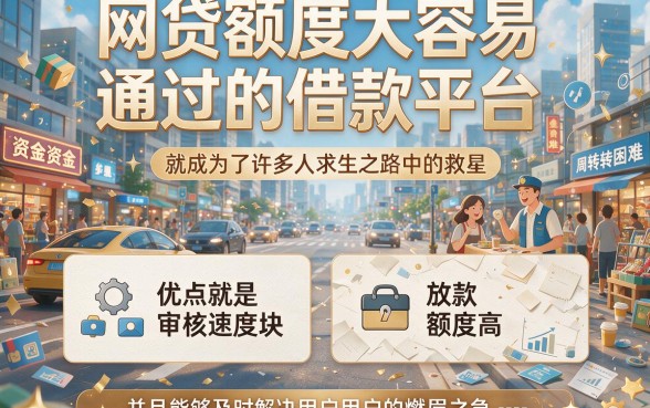 4月必读！盘点5个网贷额度大、容易通过的借款平台，速看力荐