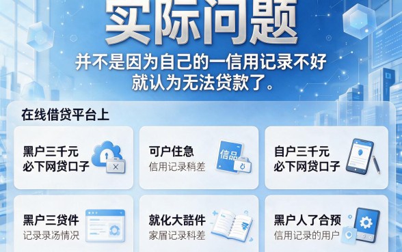 适合黑户3000元必下网贷口子盘点，2026这5个借款3000元容易下款