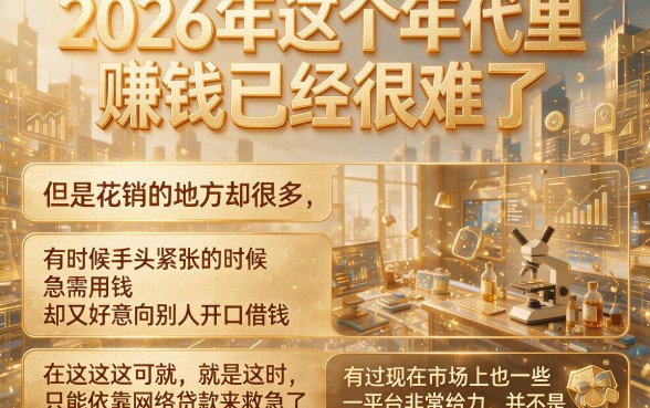 2026无视黑白户网贷最新口子大盘点！深挖五个必下渠道速看
