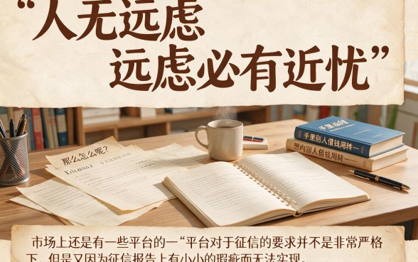 2026年哪儿借款不看重征信报告？这5个借50000无视征信的口子速速收藏