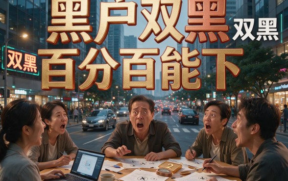 黑户双黑百分百能下的小贷终于曝光，这些真相你必须知道！