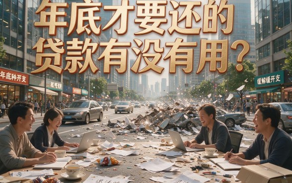 年底才还的贷款有没有？2026知情人揭秘：这5个软件借6000元年底一次性还清