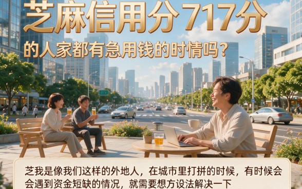 芝麻信用分717分能做什么网贷？这5个借款APP，1000元起批专为717分准备