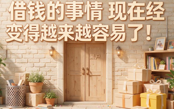 适合黑户借钱不用看征信的5个网贷平台,20岁也能轻松通过