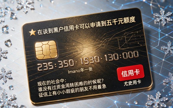黑户必下款！2026最新信用卡借款五千的口子秒过攻略，附赠5个额度大不看征信的口子