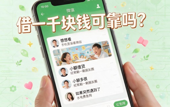 微信1000元借款怎么借？5月深挖这5个不看芝麻分的网贷平台，今日亲测分享！