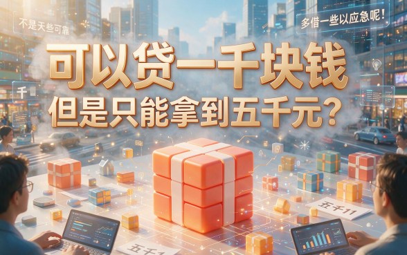 2026最新实测！能贷款一千的软件包下5000，这5个借款6000的口子软件速收藏