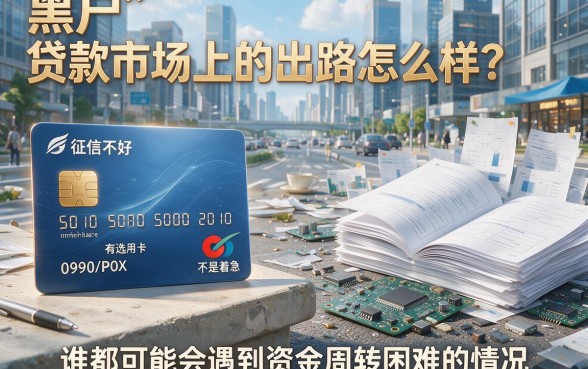 黑户信用卡黑户还能借钱吗？这5个权威口子汇总，黑户贷款60000也能借！