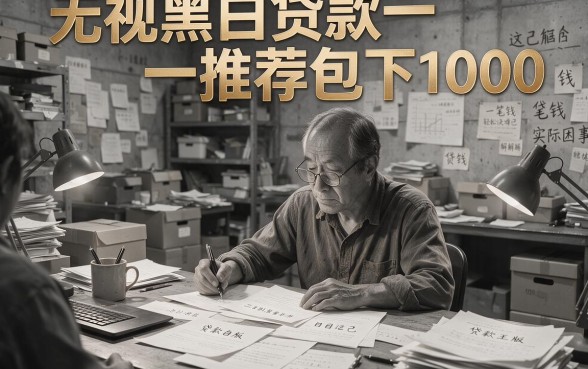 秒下1000元！2026无视黑白贷款推荐，这5个借钱软件黑白户也能轻松借到2000