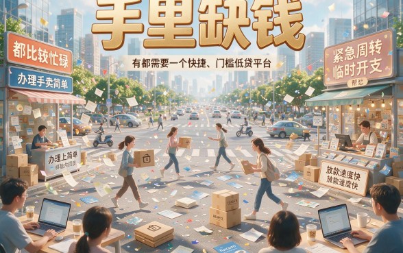 2026年真相曝光！这5个快速门槛低的贷款平台，黑户也能秒下款！
