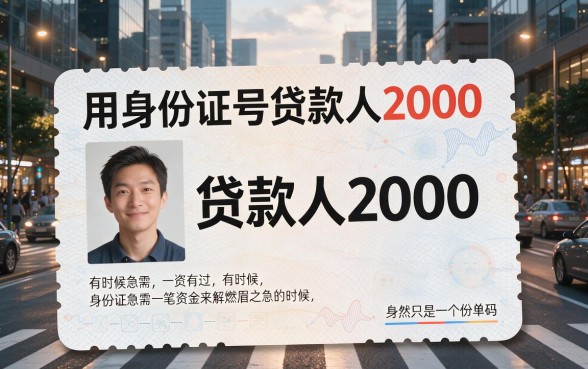 仅凭身份证号就能贷款人人2000？2026年内部高通过率渠道，芝麻分522必申的5个借钱口子！
