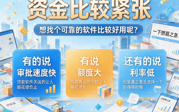 2026年什么贷款软件好借？实测这5个平台，借款70000容易通过！