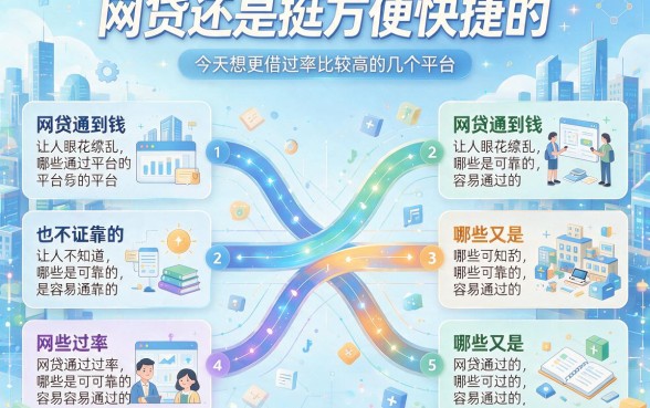 这5个网贷通过高的平台千万别错过，全面盘点速看！