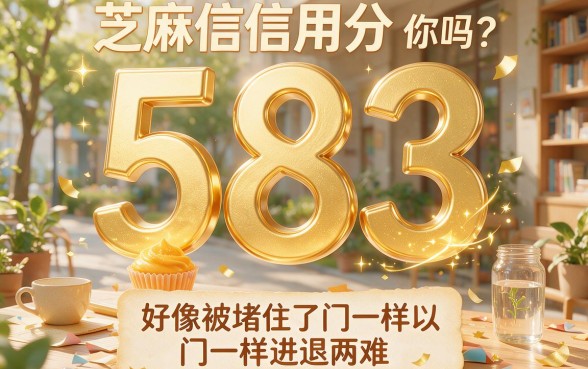 芝麻信用分583也能秒下款！2026年这5个借钱口子千万别错过
