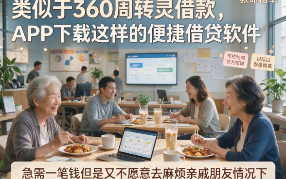 类似360周转灵借款app下载一样方便的借钱软件，这5个平台4000元秒到账
