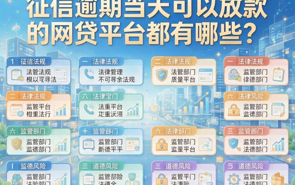 征信有逾期也能当天下款？这些网贷口子真相与推荐来了！