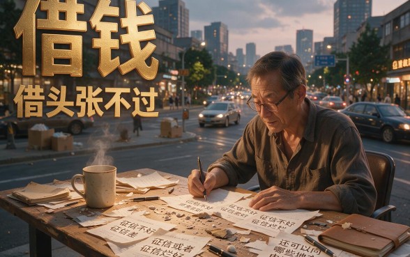 征信黑、征信烂、征信不好哪里能借钱？2026亲测这5个软件，临时周转7000元一键保存很省心