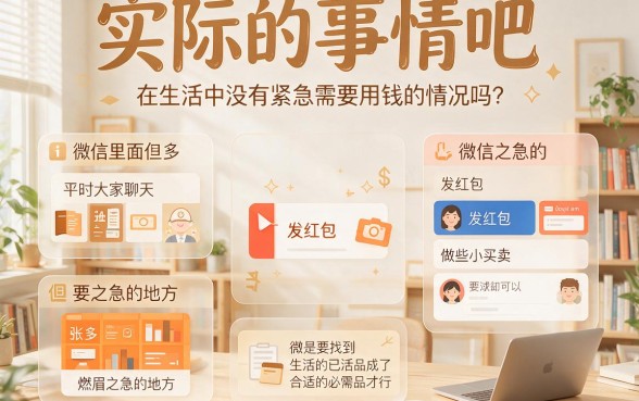 微信里什么可以借钱?2026年这5个不查征信的App,借5000临时周转超顺畅!