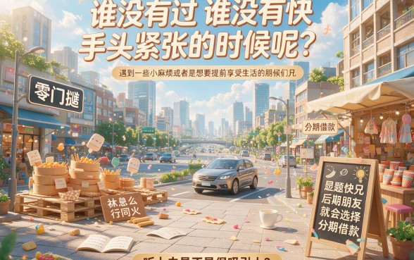 2026必藏！盘点5个3000元分期借钱口子，对资质要求不高，无门槛分期借款平台有哪些？