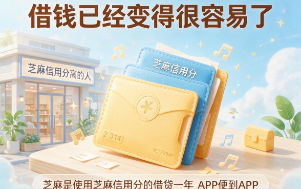 这5个用芝麻信用分的借款APP太便捷，不看芝麻分也能申请