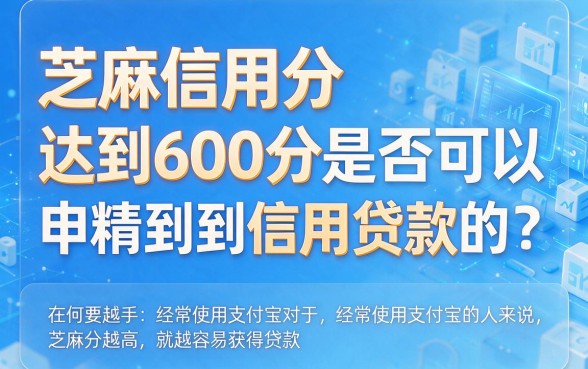 芝麻信用600分必看！这5个高通过率贷款口子，1000元极速到账