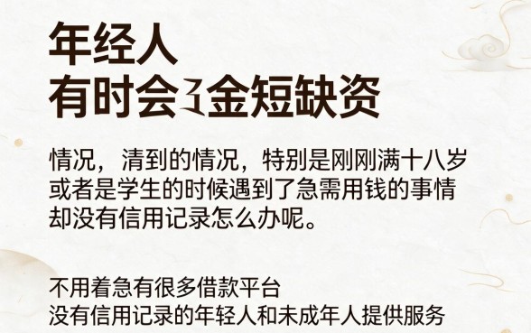 22岁以下适合黑户这5个借款平台2月汇总，借3000的口子都在这里