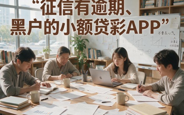 征信有逾期别慌！这5个黑户专属小额度贷款app，500元轻松借