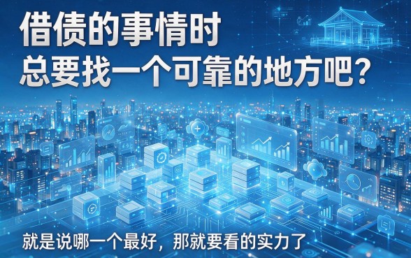 借贷平台哪个最好？实测这5家下款快又稳