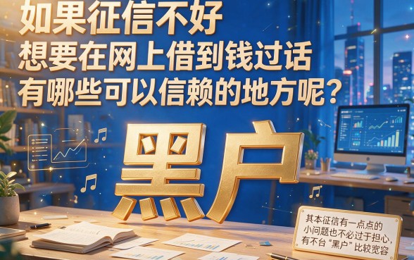 黑户网上怎么借钱容易通过？2026无视征信秒下4000的5个借款APP速览