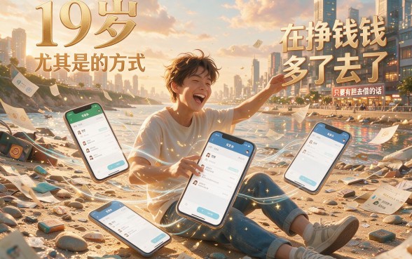 19岁容易放款的贷款软件盘点！这5个借钱7000秒到账，2026年特别提醒速看