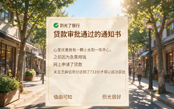 芝麻信用分733想贷款必看！2026这5个黑户网贷APP通过率高到离谱