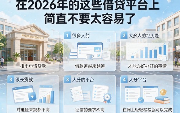 2026年门槛低的借贷平台大盘点！5月实测这5个3000元借款口子，资质要求不高通过率高